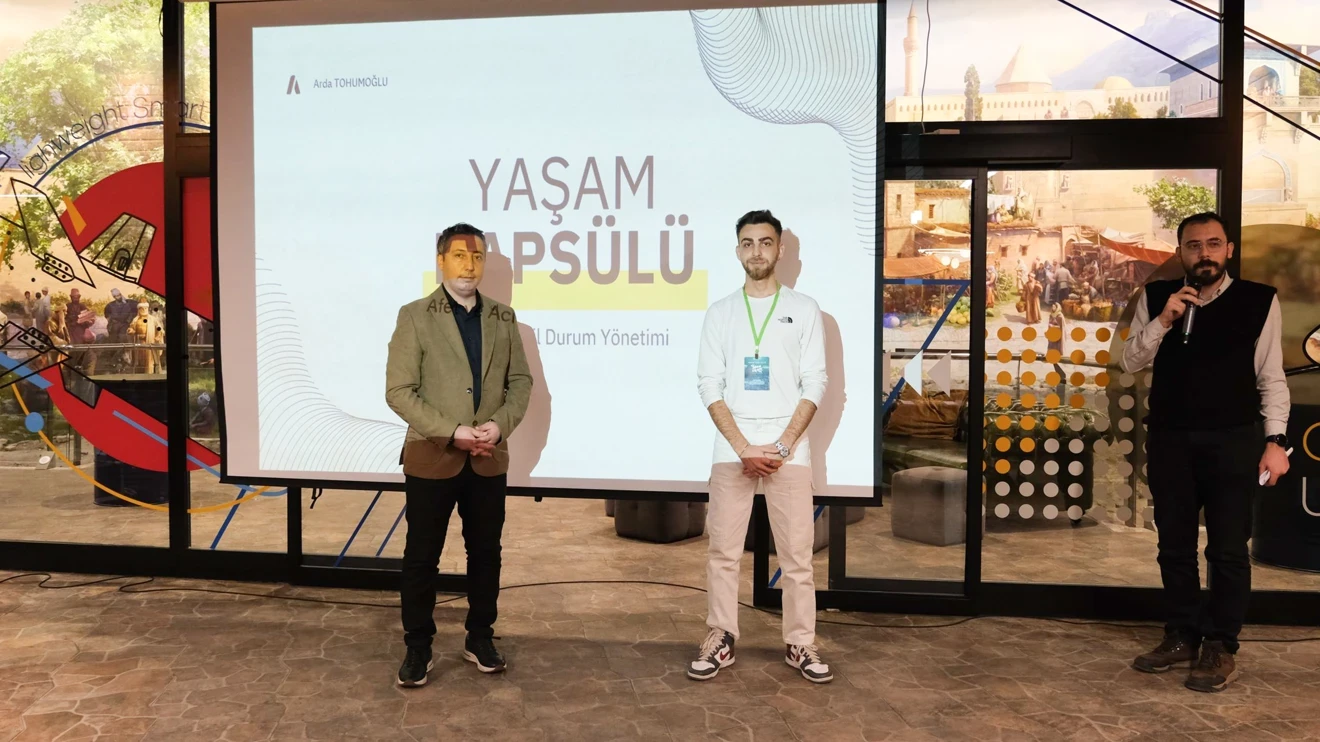 Selçuk University received the first prize with its 'Life Capsule' project